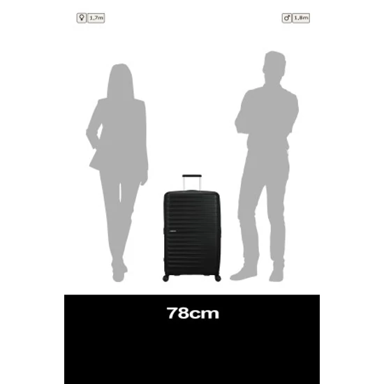 AMERICAN TOURISTER FASTFORWARD 78/29 TSA EXP FLASH BLACK