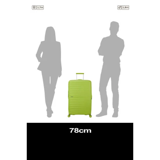 AMERICAN TOURISTER FASTFORWARD 78/29 TSA EXP NEON LIME