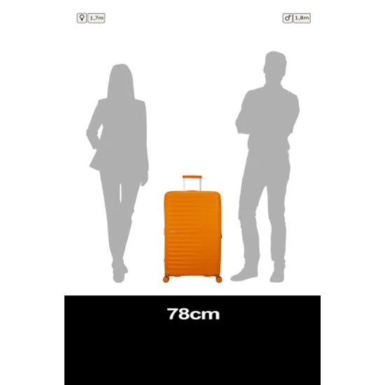AMERICAN TOURISTER FASTFORWARD 78/29 TSA EXP RADIANT ORANGE