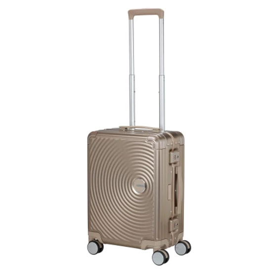 American Tourister SOUNDBOX ALU SPINNER 55/20 TSA BRONZE