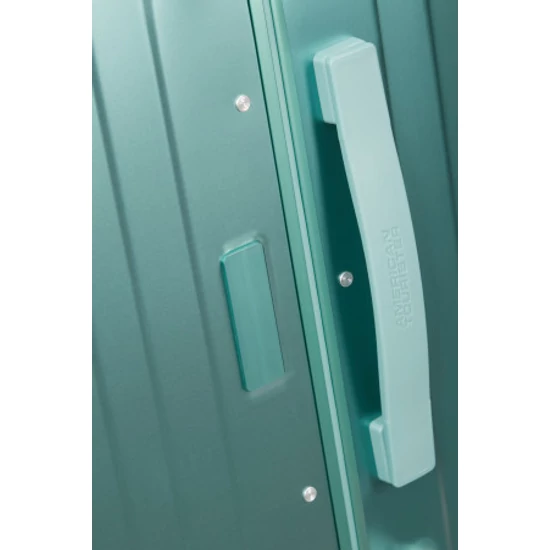 American Tourister SOUNDBOX ALU SPINNER 55/20 TSA DUSTY TURQUOISE