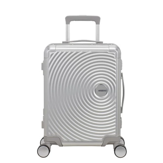American Tourister SOUNDBOX ALU SPINNER 55/20 TSA SILVER