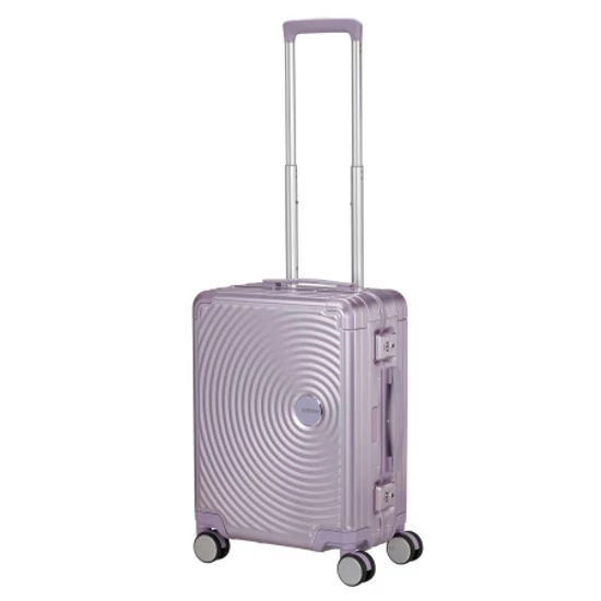 American Tourister SOUNDBOX ALU SPINNER 55/20 TSA STORMY LILAC