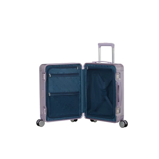 American Tourister SOUNDBOX ALU SPINNER 55/20 TSA STORMY LILAC
