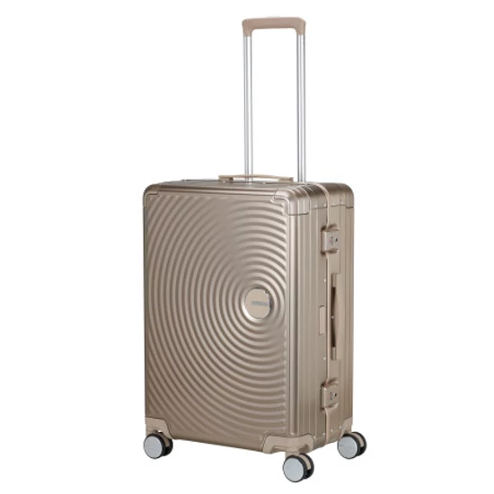 American Tourister SOUNDBOX ALU SPINNER 68/25 TSA BRONZE
