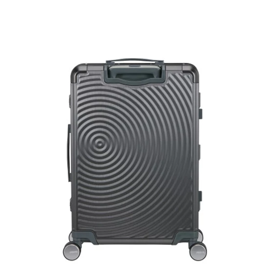 American Tourister SOUNDBOX ALU SPINNER 68/25 TSA BRUSHED ANTHRACITE