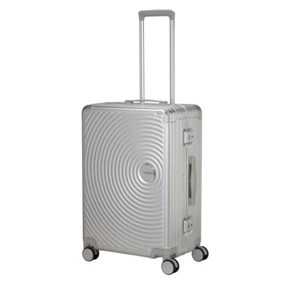 American Tourister SOUNDBOX ALU SPINNER 68/25 TSA SILVER