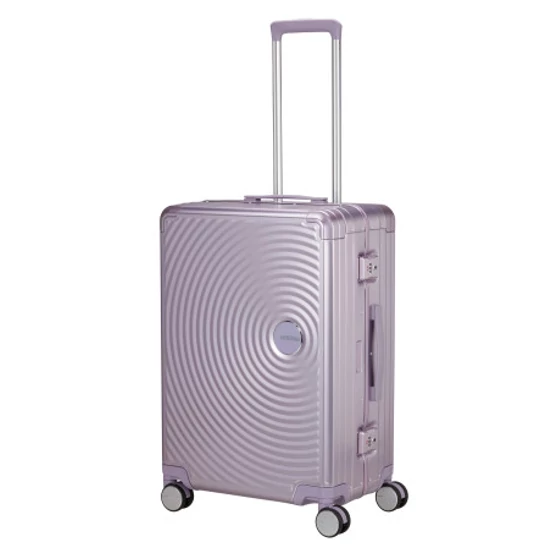 American Tourister SOUNDBOX ALU SPINNER 68/25 TSA STORMY LILAC