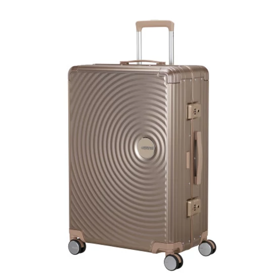 American Tourister SOUNDBOX ALU SPINNER 77/28 TSA BRONZE