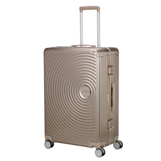 American Tourister SOUNDBOX ALU SPINNER 77/28 TSA BRONZE