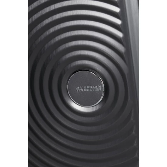 American Tourister SOUNDBOX ALU SPINNER 77/28 TSA BRUSHED ANTHRACITE