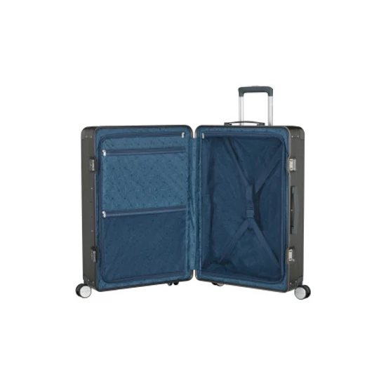 American Tourister SOUNDBOX ALU SPINNER 77/28 TSA BRUSHED ANTHRACITE
