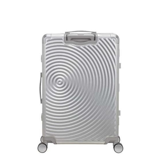 American Tourister SOUNDBOX ALU SPINNER 77/28 TSA SILVER