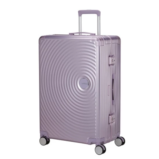 American Tourister SOUNDBOX ALU SPINNER 77/28 TSA STORMY LILAC