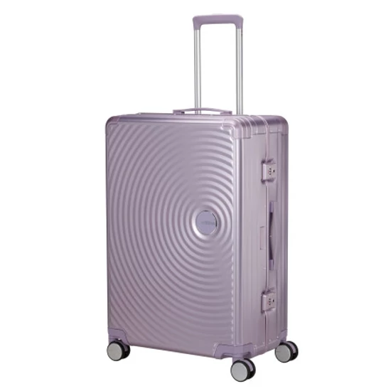 American Tourister SOUNDBOX ALU SPINNER 77/28 TSA STORMY LILAC