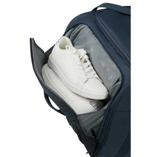 American Tourister CITY RACER DUFFLE/WH S NAVY Gurulós Sporttáska/Utazótáska