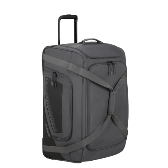 American Tourister CITY RACER DUFFLE/WH M BLACK Gurulós Sporttáska/Utazótáska