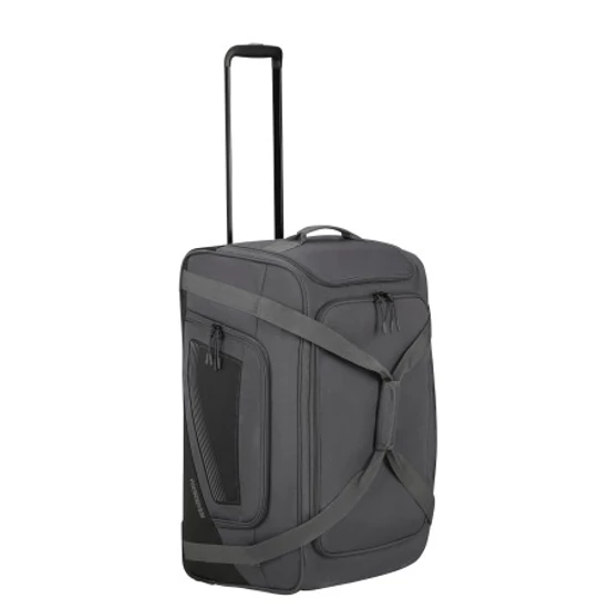 American Tourister CITY RACER DUFFLE/WH M BLACK Gurulós Sporttáska/Utazótáska