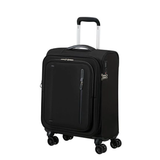 AMERICAN TOURISTER  CLOUDRIDER SPINNER S EXP TSA JET BLACK