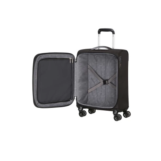 AMERICAN TOURISTER  CLOUDRIDER SPINNER S EXP TSA JET BLACK