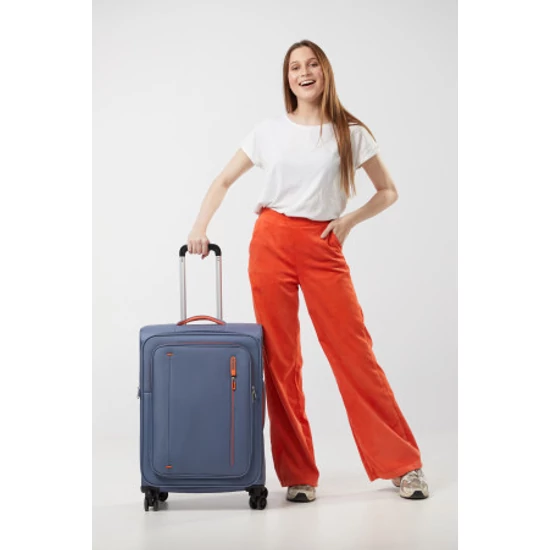 AMERICAN TOURISTER  CLOUDRIDER SPINNER M EXP TSA STONE BLUE