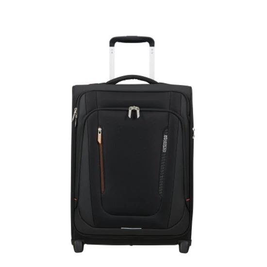 American Tourister WANDERLITE UPRIGHT S TSA SHADOW BLACK