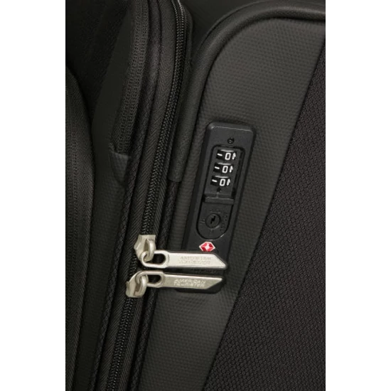 American Tourister WANDERLITE UPRIGHT S TSA SHADOW BLACK