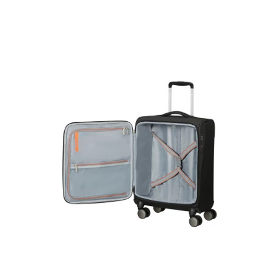 American Tourister WANDERLITE SPINNER S TSA SHADOW BLACK