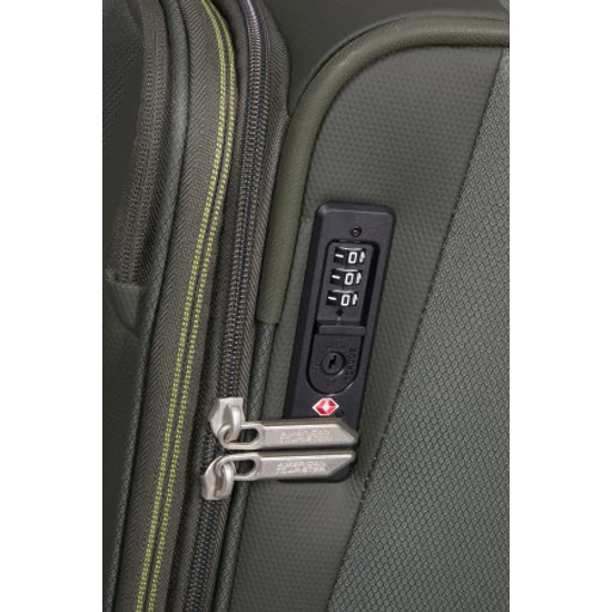 American Tourister WANDERLITE SPINNER S EXP TSA DARK KHAKI