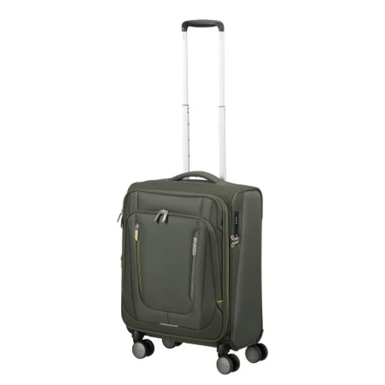 American Tourister WANDERLITE SPINNER S EXP TSA DARK KHAKI
