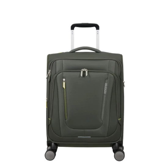 American Tourister WANDERLITE SPINNER S EXP TSA DARK KHAKI