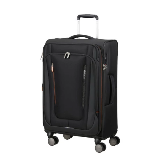 American Tourister WANDERLITE SPINNER M EXP TSA SHADOW BLACK