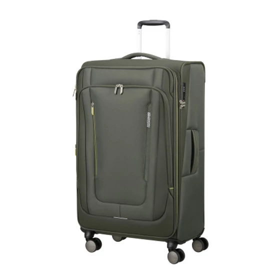 American Tourister WANDERLITE SPINNER L EXP TSA DARK KHAKI