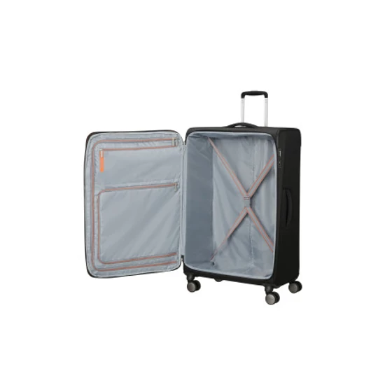 American Tourister WANDERLITE SPINNER L EXP TSA SHADOW BLACK