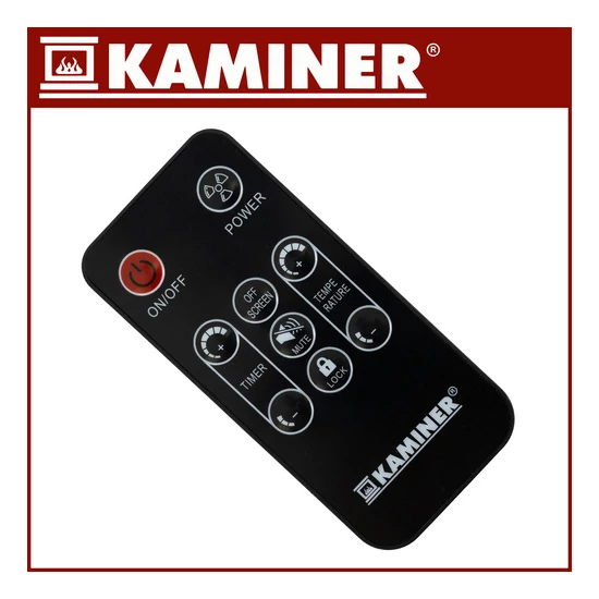 Zelva Kaminer 26572 üveg elektromos melegítő