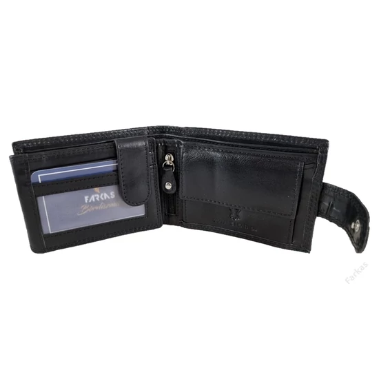 FARKAS RFID prémium bőrpénztárca díszdobozban