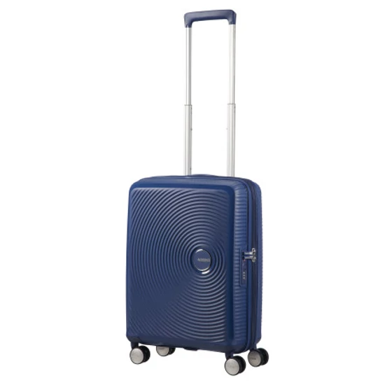 American Tourister Soundbox 55 Bőrönd Midnight Navy