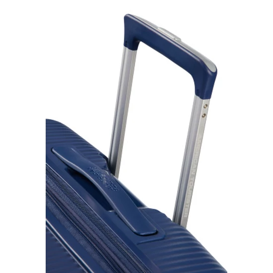 American Tourister Soundbox 55 Bőrönd Midnight Navy