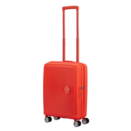 American Tourister Soundbox 55 Bőrönd Neon Orange