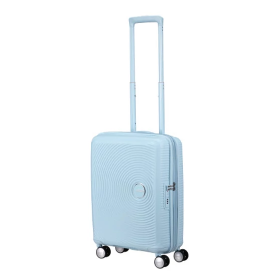 American Tourister Soundbox 55 Bőrönd Pastel Blue
