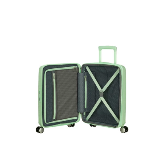 American Tourister Soundbox 55 Bőrönd Pastel Green