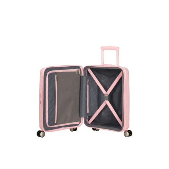 American Tourister Soundbox 55 Bőrönd Pastel Pink