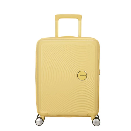 American Tourister Soundbox 55 Bőrönd Pastel Yellow