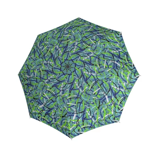 Derby Hit Mini Moving Lines Blue kézi nyitású női esernyő D-70065PML01