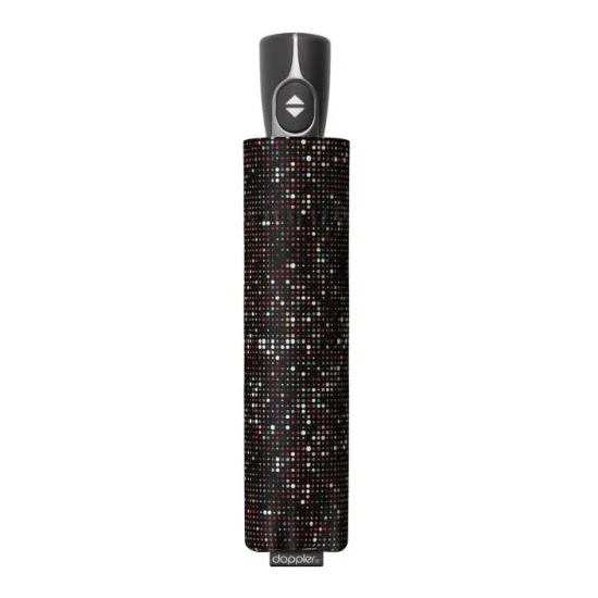  Doppler Fiber Magic Spotlight Black automata női esernyő D-7441465LI01