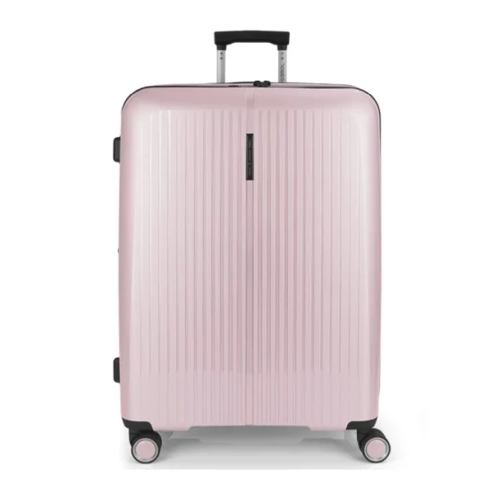 Gabol Brooklyn 4-kerekes bővíthető bőrönd Rózsaszín színben 75 cm GA-1239L