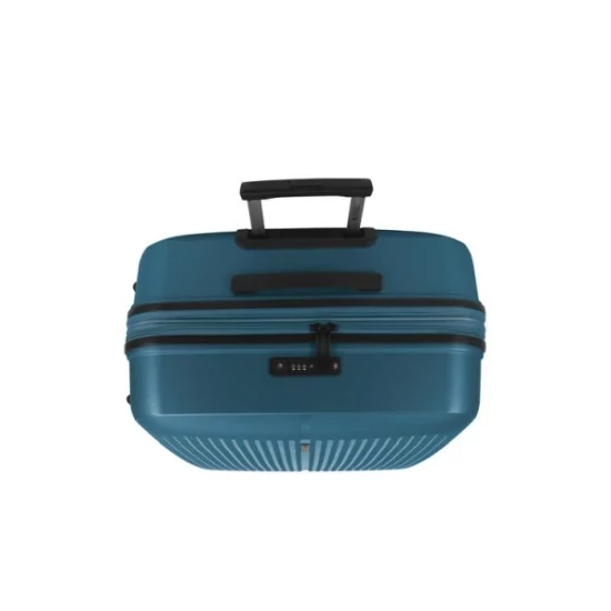 Gabol Brooklyn 4-kerekes bővíthető bőrönd Ezüst színben 75 cm GA-1239L