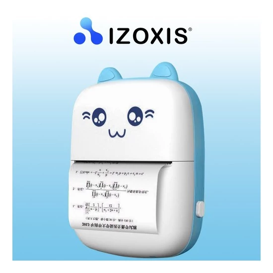 bluetooth Mini hordozható  fotónyomtató + 11 TEKERCS