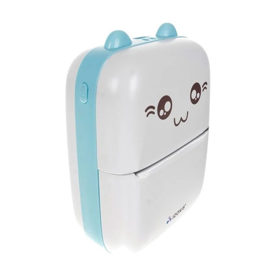 bluetooth Mini hordozható  fotónyomtató + 11 TEKERCS