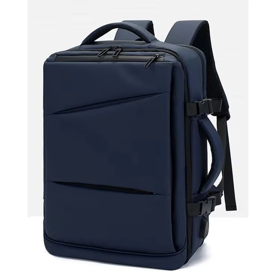Fedélzeti Laptophátizsák kabinméretű / bővíthető / USB töltővel 40 x 30 x 20 cm